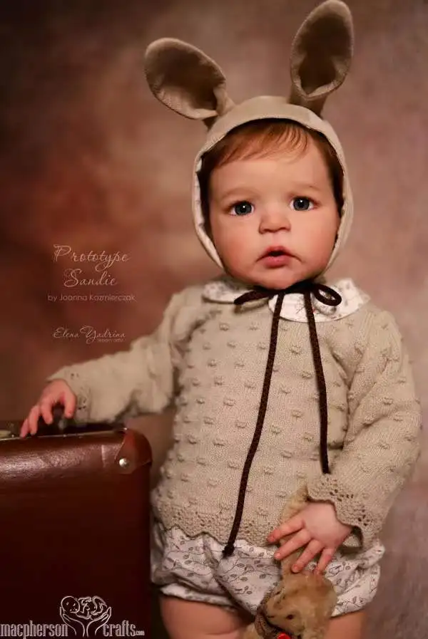 Fbbd 25inch Bebe Reborn Doll Kit Sandie Popular Rare Limited Sold Out