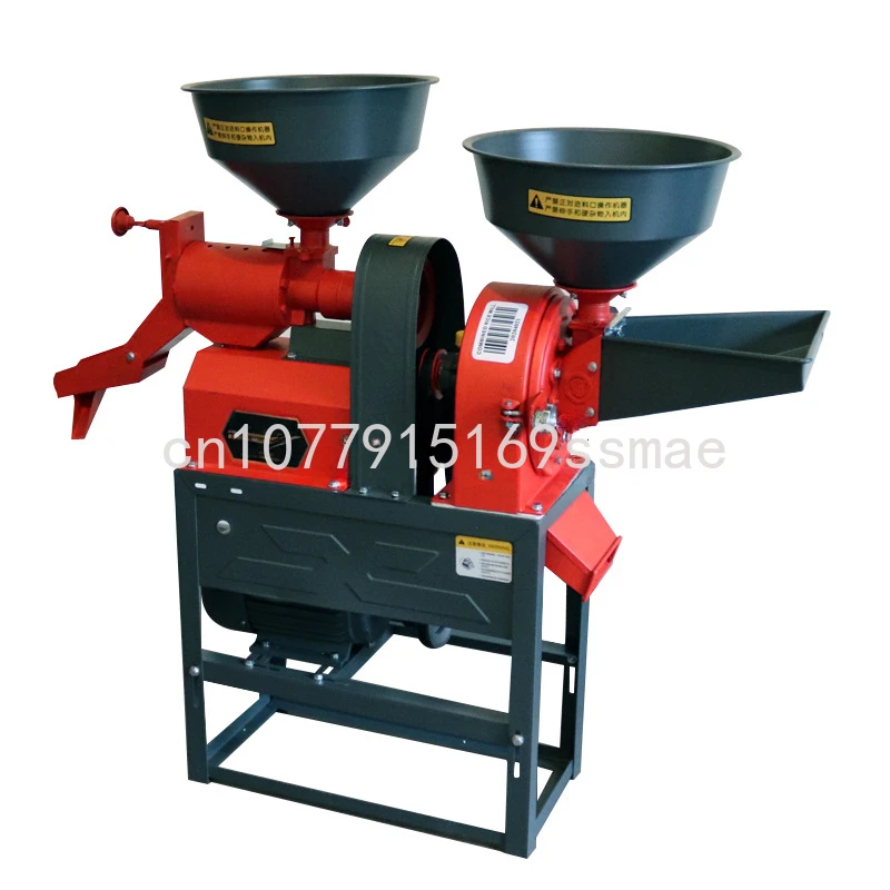 

Electric Farm Combined Rice Husk Mill Grinder Machine Rice Flour Milling Crushing Machines Rice Paddy Peeling and Dehulling
