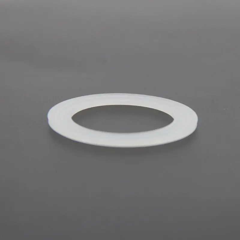 Silicone Half Flat Gasket for 1.5 Inch Tri Clover Cap 5pcs/lot silicone gasket