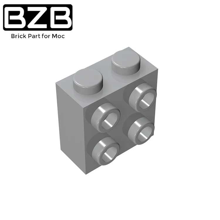 

BZB 10pcs MOC 22885 Brick Modified 1 x 2 x 1 2/3 with Studs on Side Compatible Assembles Particle Parts DIY Kid Edu Toy