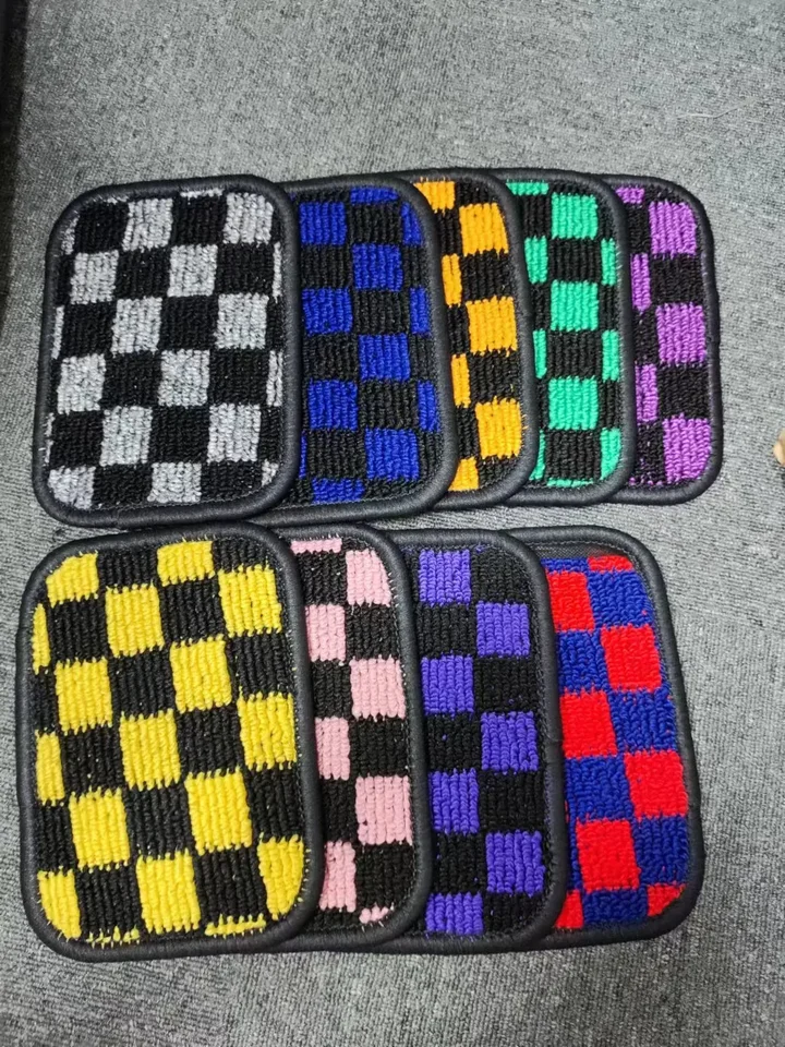Frogum rubber car floor mats rubber fitting 4 piece car mats set black