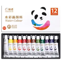 Watercolor Paint Set,12 Colors 5ml/0.17oz Tubes,Vibrant Colors for Painting,Writing,Illustration Figure for Adults,Hobbyist 1