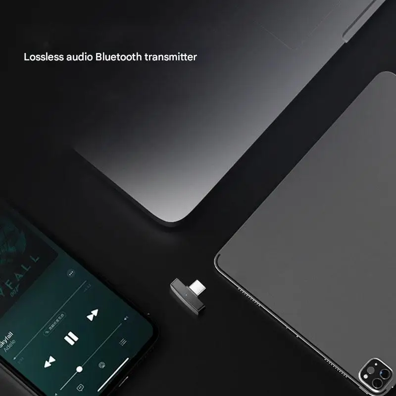 Questyle QCC Dongle Pro 무손실 LDAC 블루투스 5.4 송신기 HiFi 무선 블루투스 어댑터 저지연 플레이어 선물