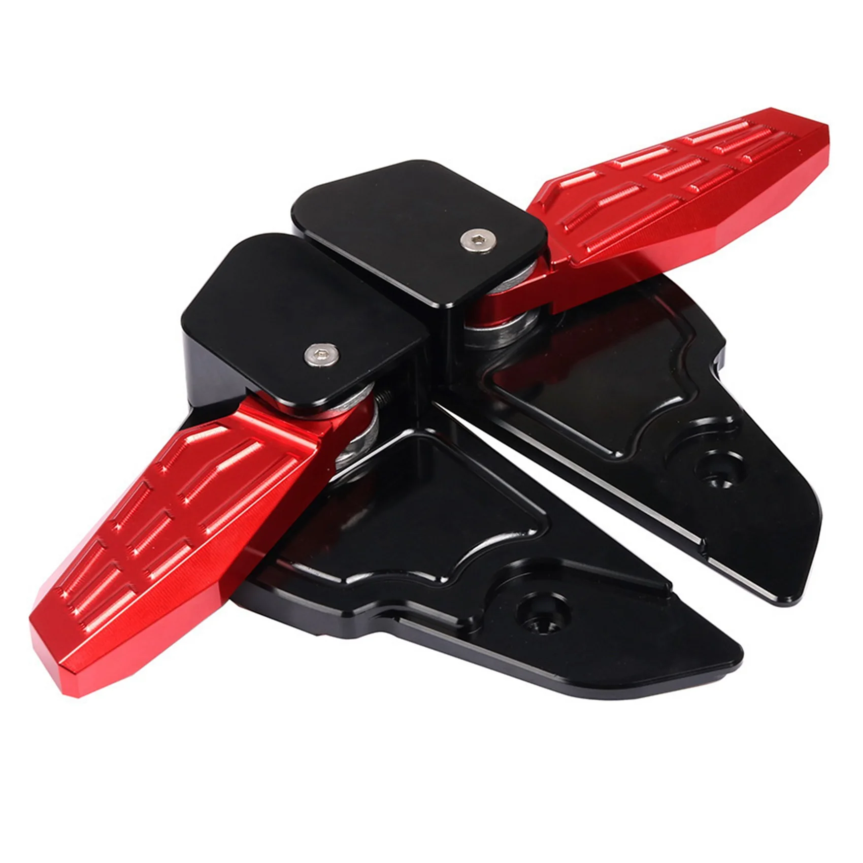 

Задние складные подножки, подножки, педали для Vespa Piaggio LX LXV Sprint 150 Prima150 2013-2021, черные и красные