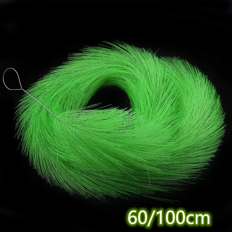 5pcs 60/100cm Koi Fish Pond Filter Hatching Grass Brush Goldfish Spawning Incubator Biochemical Filter Media FishTank Clean Tool pre filter sponge