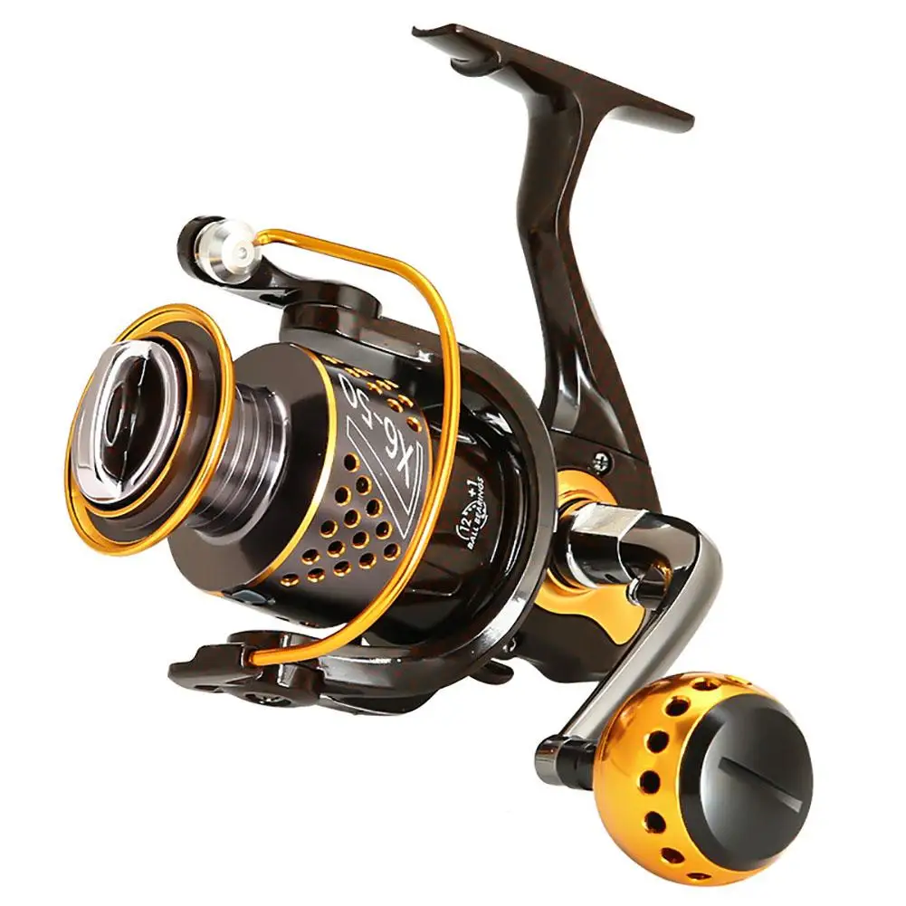 

1000-7000 Spinning Fishing Reel 12+1bb 5.2:1 Gear Ratio Lightweight Smooth Fishing Reel For Seawater Freshwater