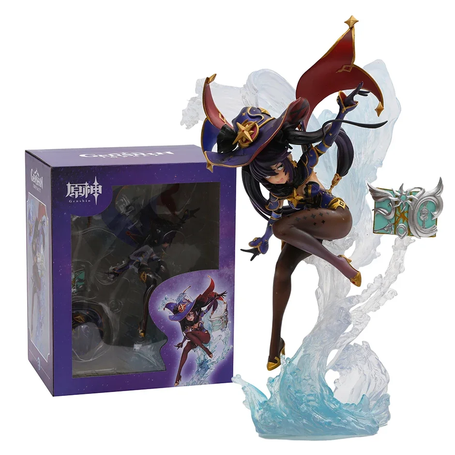 

WF2023 Winter Genshin Impact Mona PVC Figure Toy Collection Model Statue