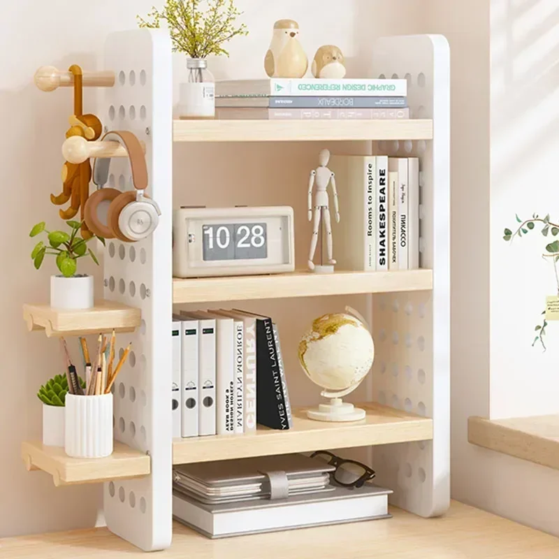 Organizer Storage Magazine Holder Aesthetic Hole Board Newspaper Holder Display Stand Estante Oficina Furniture Desk