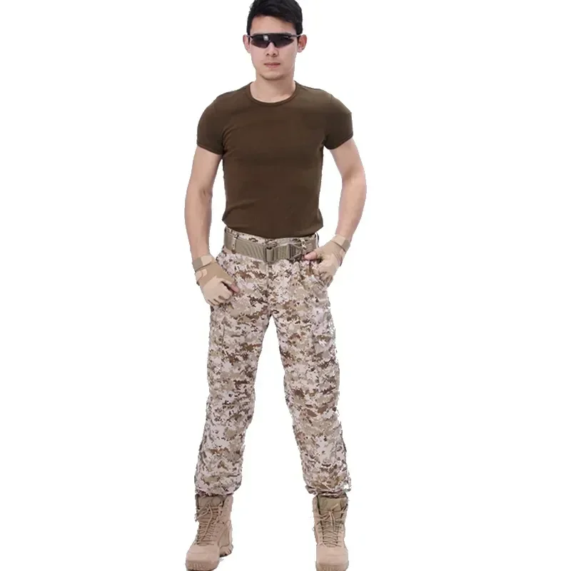 

Tactical Wholesale Military Pants Black Quality High Style Ripstop Camo Color Desert Hunting Uniform