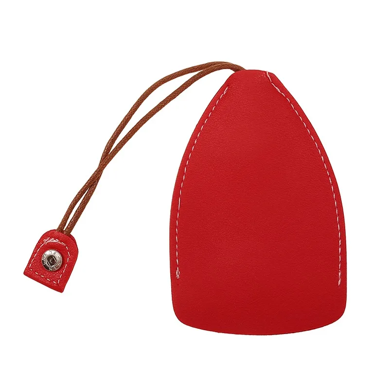 Pull Out Key Case Solid Color PU Leather Key Wallets Housekeepers Car Key Holder Case Leather Bag For Keys
