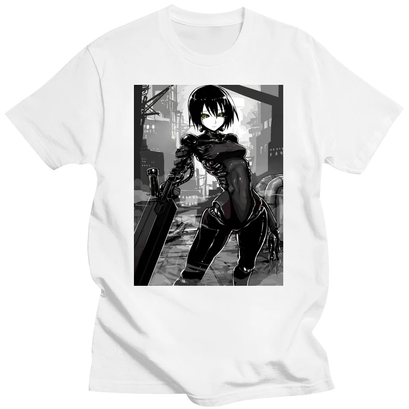 Maglietta Classica Manga Da Uomo Maglietta Sidonia A Maniche Corte Heavy Industries Nihei Tsutomu Anime Tee Pre-Ristretto In Cotone Top Gift