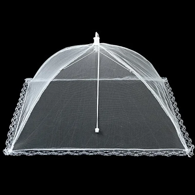 Description Picture 3 of itemFoldable Food Mesh Cover Fly Anti Mosquito Pop-Up Food Cover Umbrella Meal Vegetable Fruit Breathable Cover Kitchen Accessories