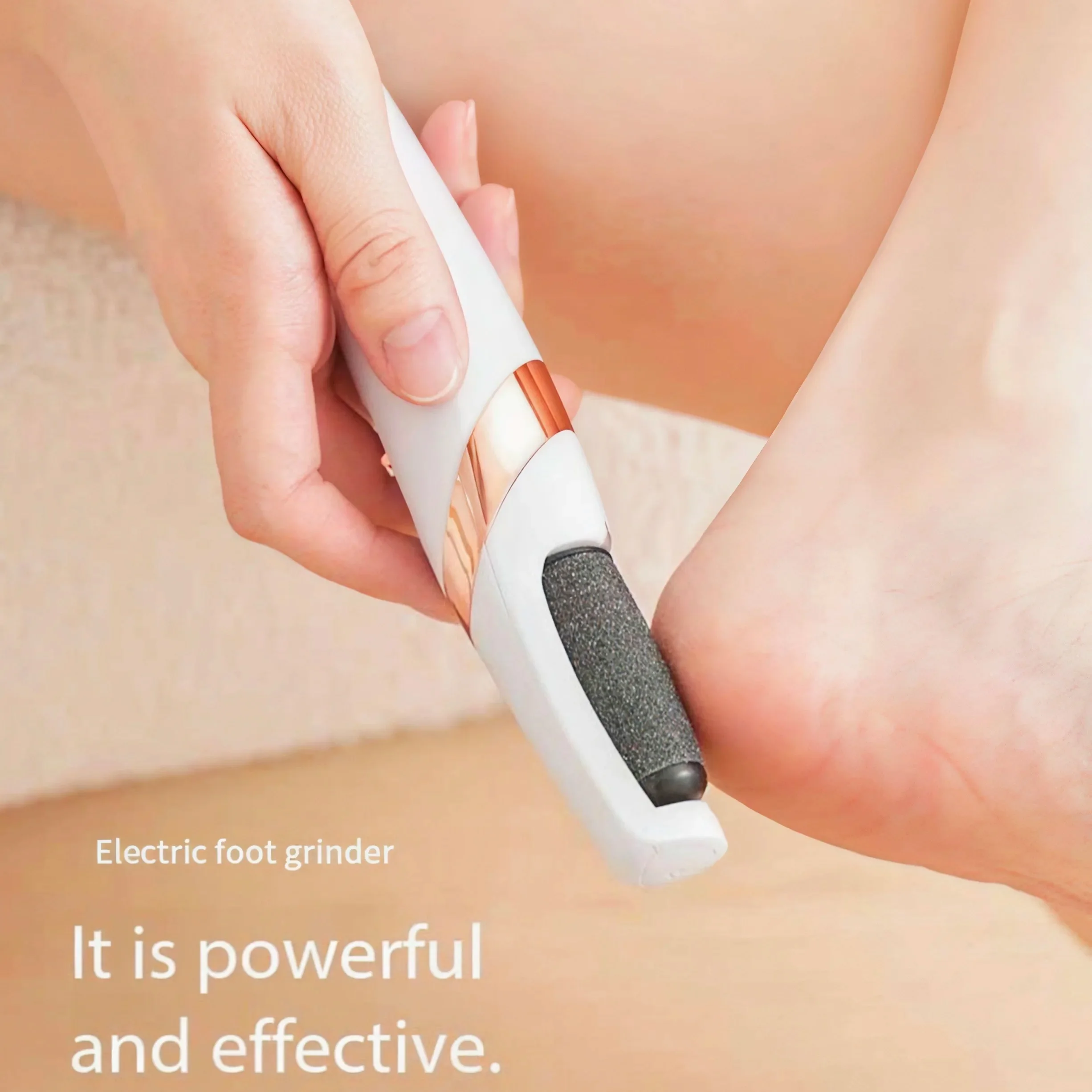 Smooth Electric Foot Callus Remover Pedicure Wand for Feet Rechargeable Pedicure Tools for Feet Callus Removal Tool electric foot callus remover