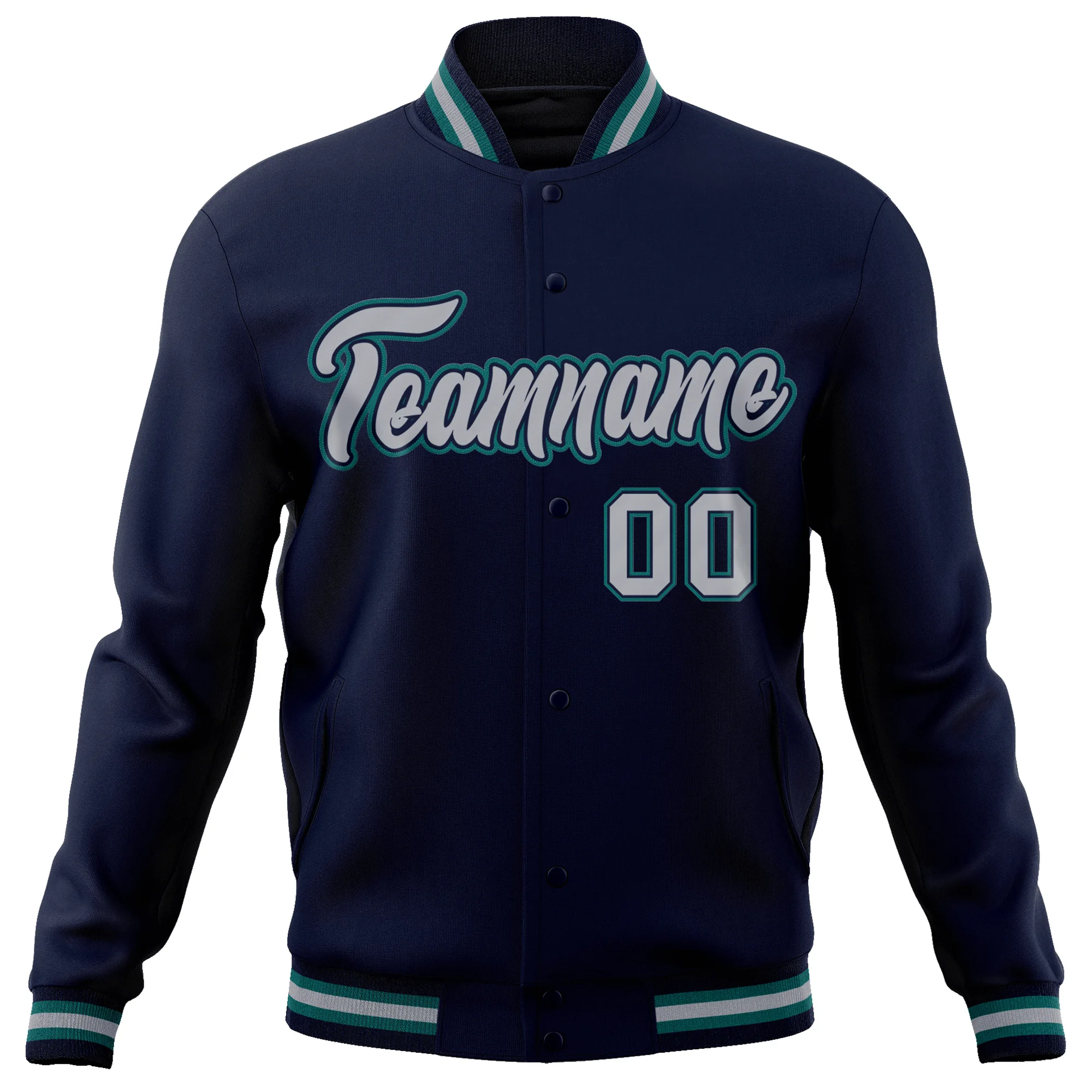 Lightweight Windbreaker Jacket Zip Up Hooded Coat Stitched Personalized Name Number for Men Women