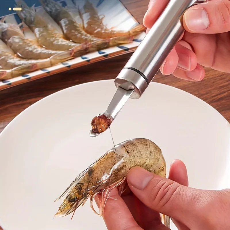 Kitchen Utensils Set Shrimp Peeler 1PC Shrimp Deveiner Tool Prawn Cleaning Knife