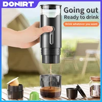 2024 New Small Portable Coffee Maker Electric Capsule Coffee Brewer Portable Coffee Machine Fit Coffee Powder and Coffee Capsule 1
