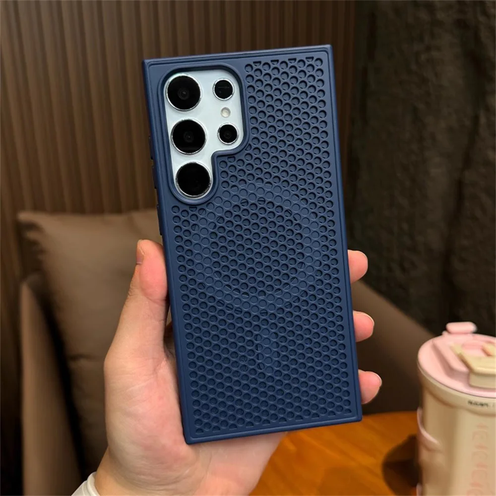 Enhanced Heat Dissipation Magnetic Case with Cooling and Wireless Charging Features