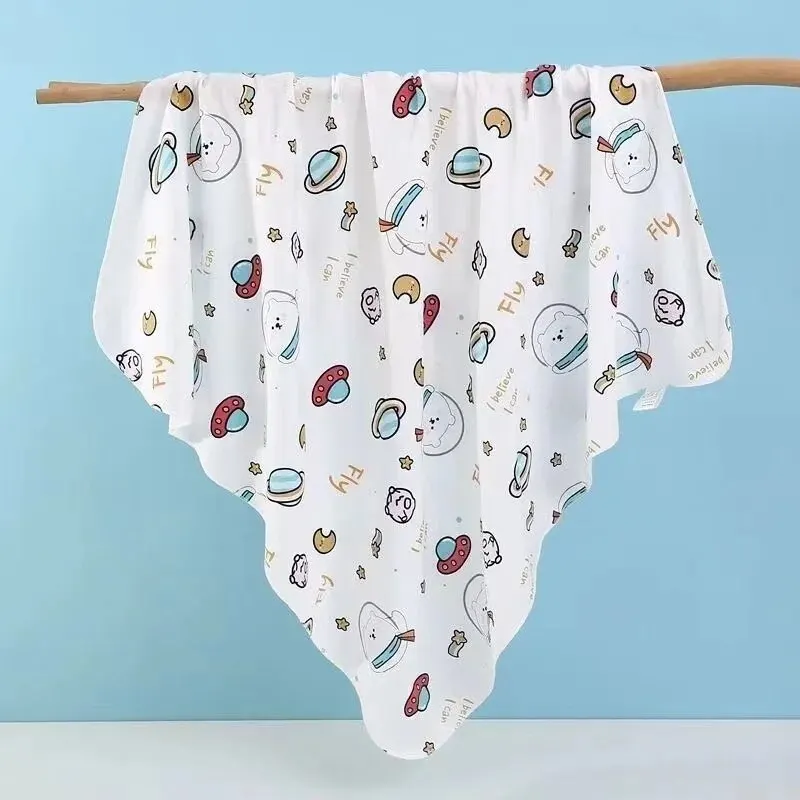 Baby Blanket Baby Bag Single Spring and Winter Pure Cotton Delivery Room With Newborn Thin Hold Wrap Towel Supplies