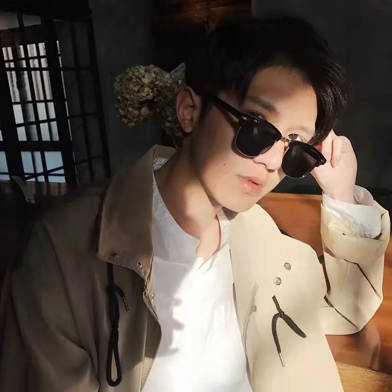 

Men Popular Polarized Sunglasses in European and American Styles Women Summer Retro Anti Reflective and UV Resistant Sunglasses