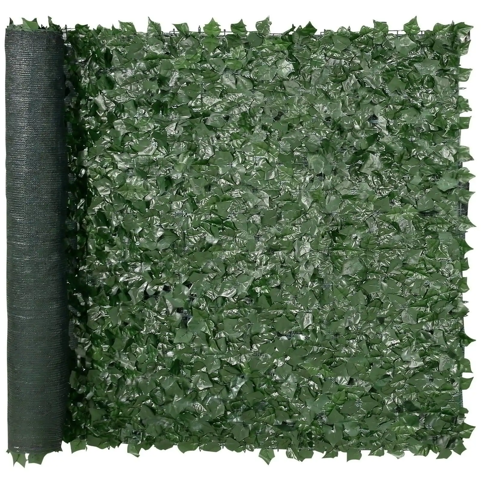 Ivy Privacy Fence, 59 x 98 in Artificial Green Wall Screen, Greenery Ivy Fence with Mesh Cloth Backing and Strengthened Joint