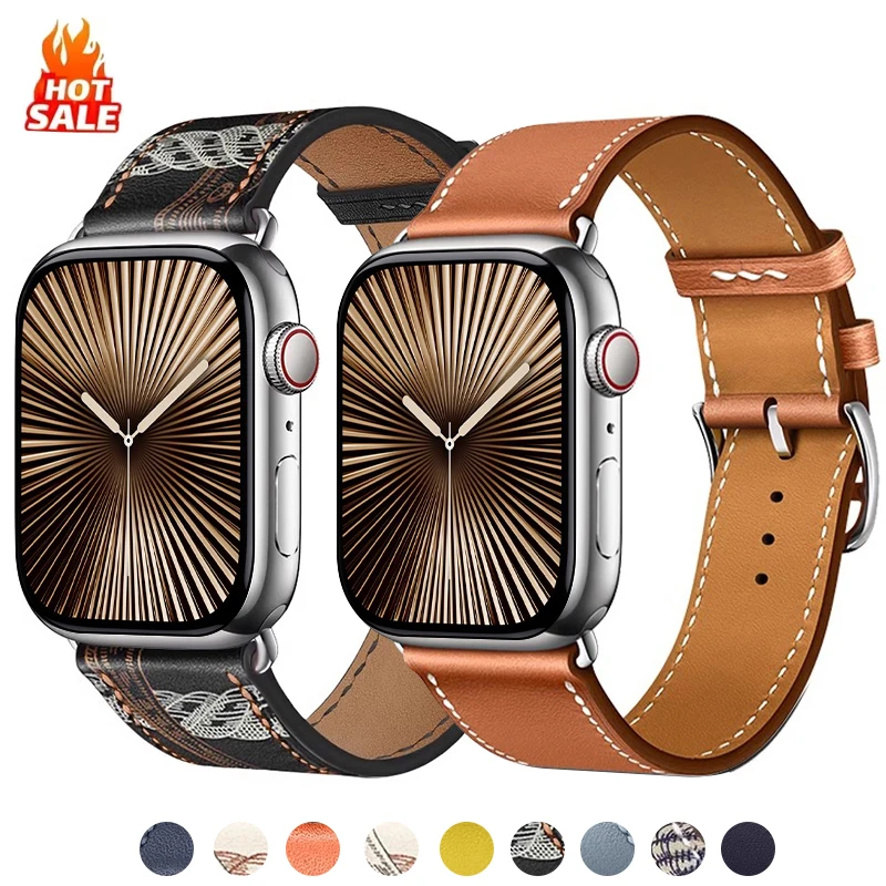 Premium Leather Watch Straps - Elegant and Versatile Replacement Bracelet