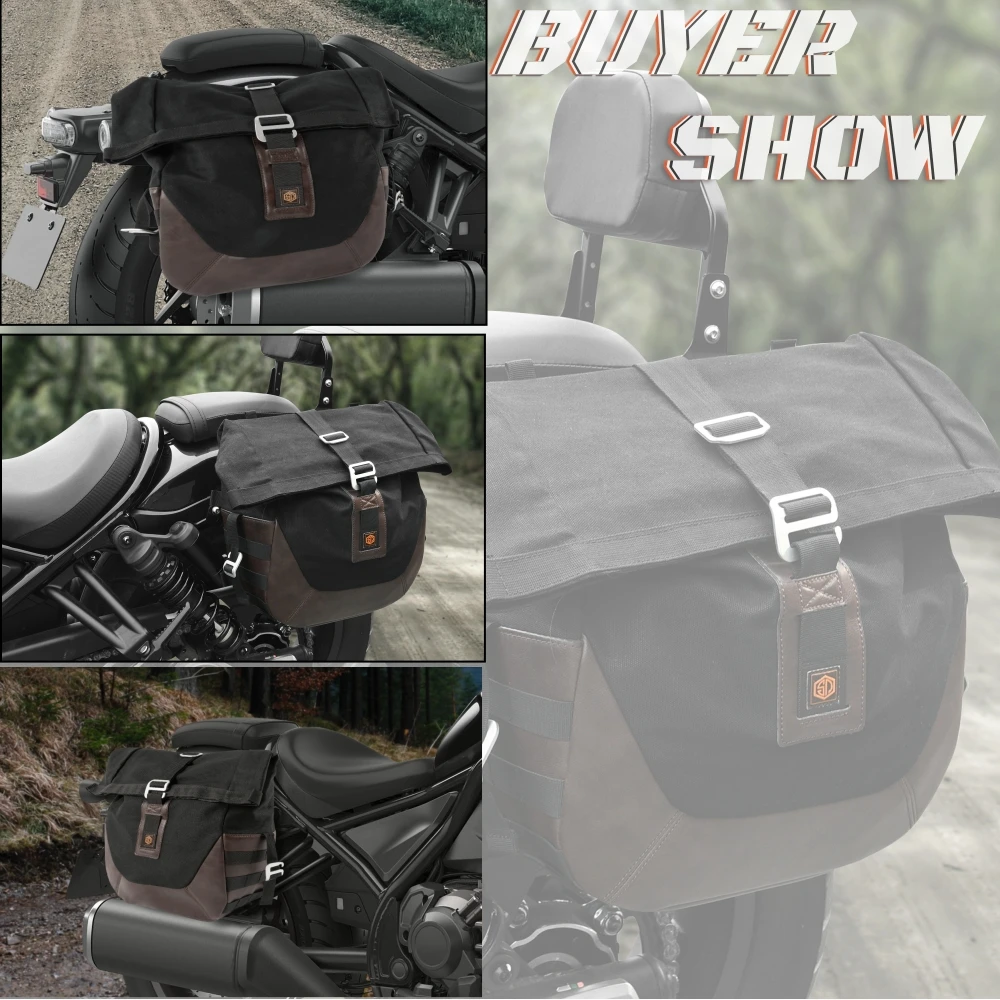 CMX300 CMX500 CM1100 Quick Release-Saddlebag Bag For