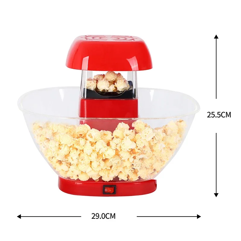 Home Popcorn Machine PM-2801 Portable Popcorn Machine 1200W Homemade Snack Creative Gift 220V 50-60Hz