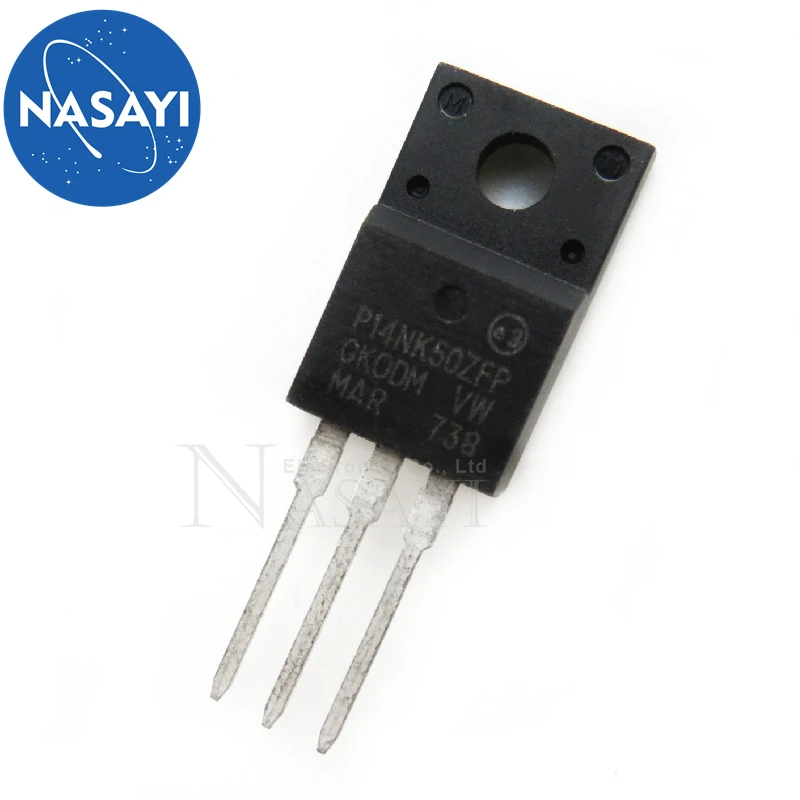 

5piece STP14NK50ZFP P14NK50ZFP TO-220F