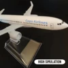 1:400 Scale Metal Airplane Panama Copa B737 Latin Airlines Boeing Aircraft 3