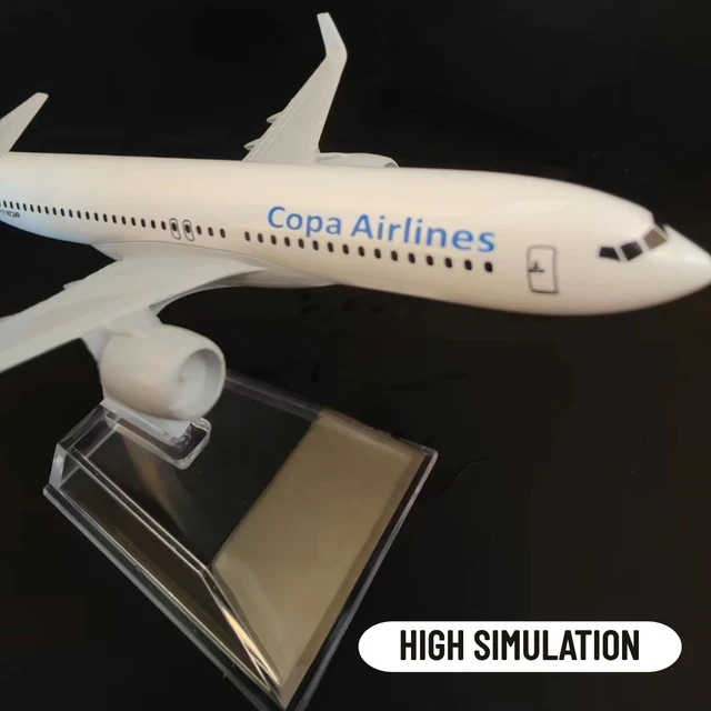1:400 Scale Metal Airplane Panama Copa B737 Latin Airlines Boeing Aircraft 3