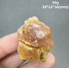 49 g Natural Scheelite mineral specimen + healing quartz crystals and stones rock gemstone 1