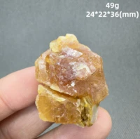 49 g Natural Scheelite mineral specimen + healing quartz crystals and stones rock gemstone 1