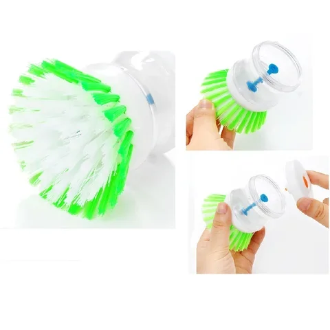 

Kitchen Cleaning Brush hydraulic pressure washing brush Kitchen Pot Pan Dish Bowl Palm Wash Tool Brush Scrubber Cleaner