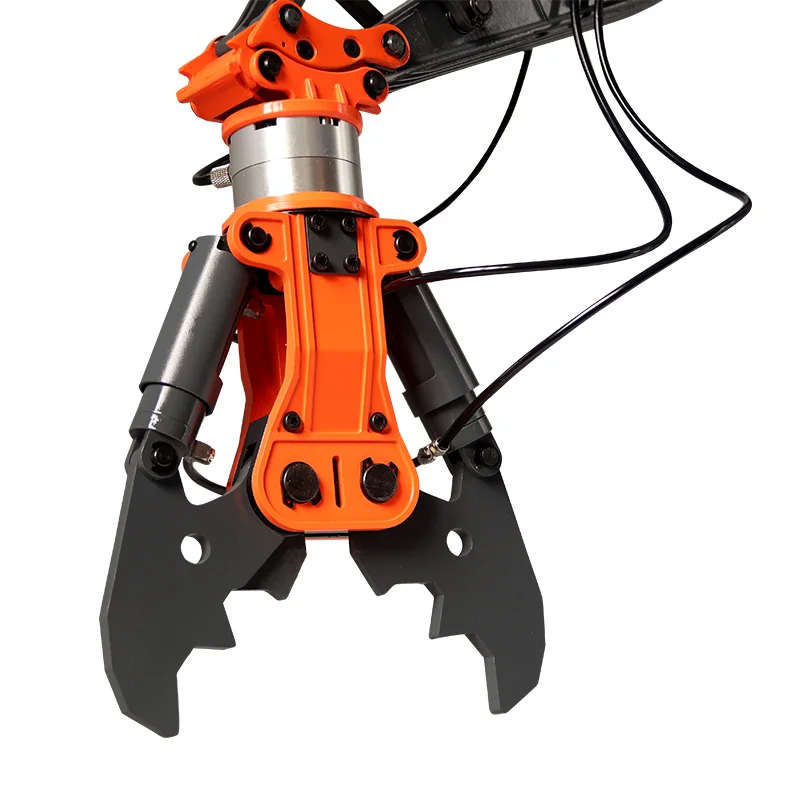 JDM V2 360L RC Earth Digger 1/14 Metal Hydraulic Excavator JDM 106 Remote Control Truck Assembled Model I6S Radio RC Toy TH18487 6