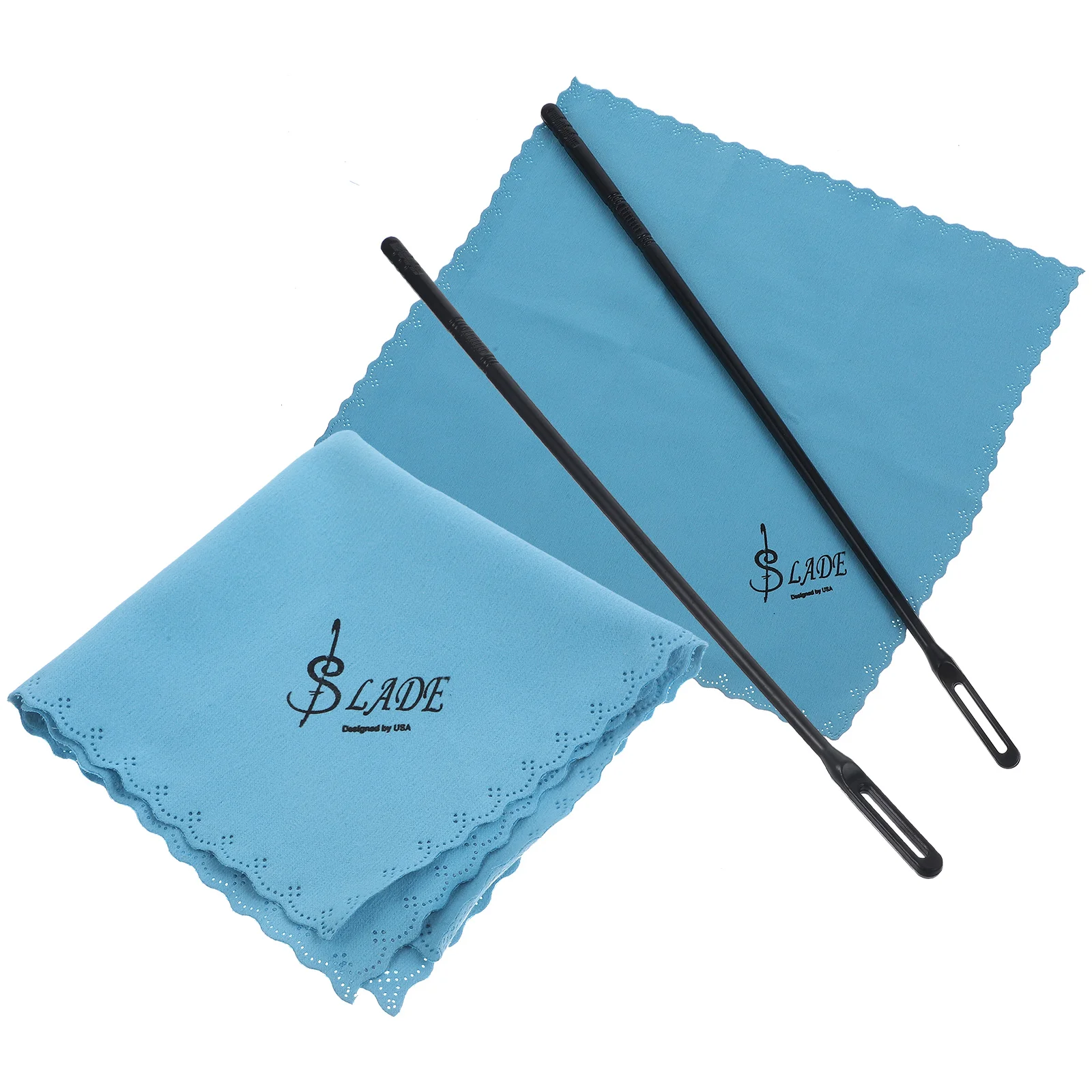 

Flute Cleaning Rod Cloth Combination Set Practical Cleaner Wind Instrument Cleaning Probe Rod Accessories Kit Dropship