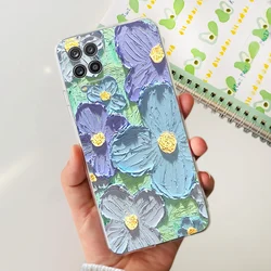 Cute Fashion Painted Soft Slim Phone Case - Stylish Protective Back Cover Bumper for Galaxy F12 (600)