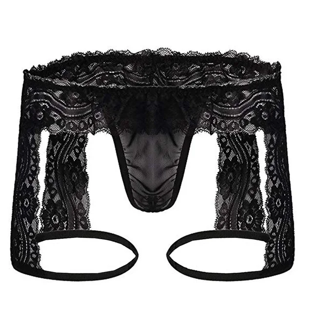 Sous-vêtement Sexy en Dentelle pour Homme – Élégance & Séduction – Image 4