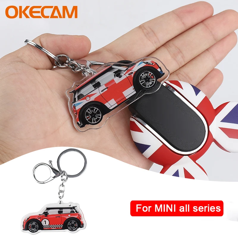 LLavero de estilo de coche para Mini Cooper F55 F56 R55 R56 R60, llavero  creativo, accesorios de decoración de coche, llaveros de regalo de baratija  - AliExpress