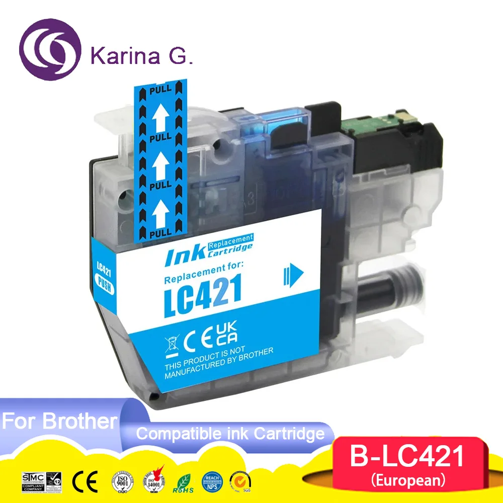 Standard capacity LC421 LC 421 Compatible Ink Cartridge For DCP-J1050DW,DCP-J11