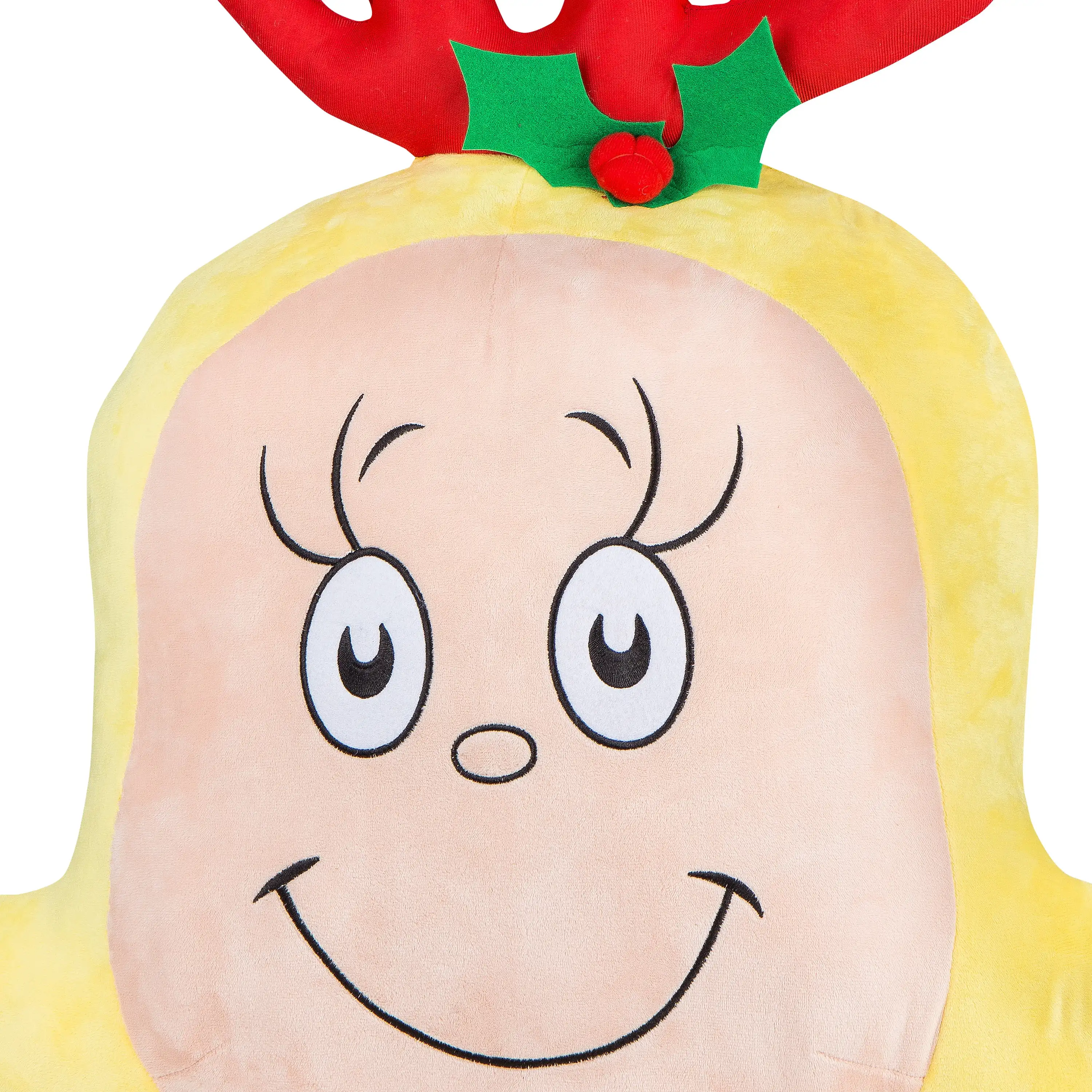 

30-дюймовые плюшевые грейтеры сезона, зеленые подвесные Cindy Lou Who от доктора сеуса, рождественские украшения