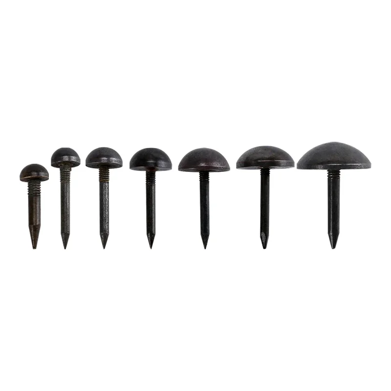 Description Picture 4 of item5/10Pcs Brass Upholstery Tack Decorative Nail Pushpin Round Head Doornail Jewelry Gift Wine Box Sofa Stud Furniture Fasteners