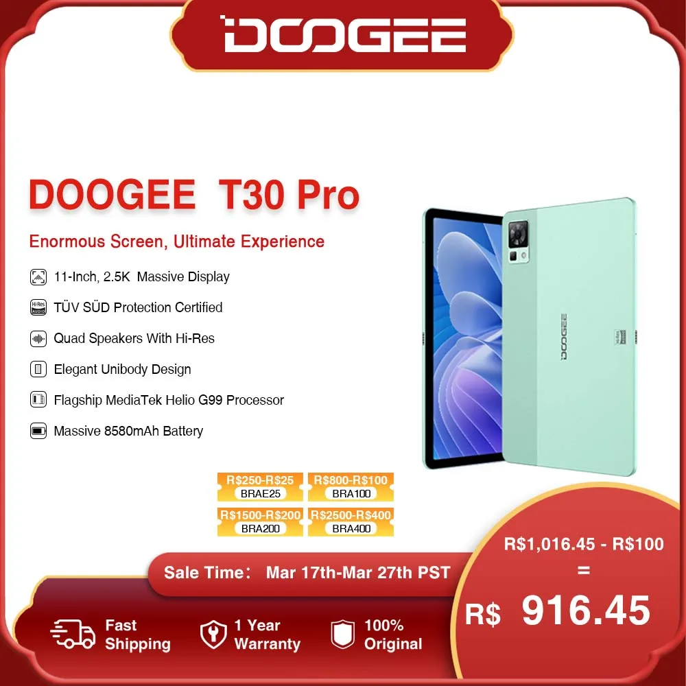DOOGEE-T30-Pro-Android-13-Tablet-MediaTek-Helio-G99-11-2-5K-certificado ...