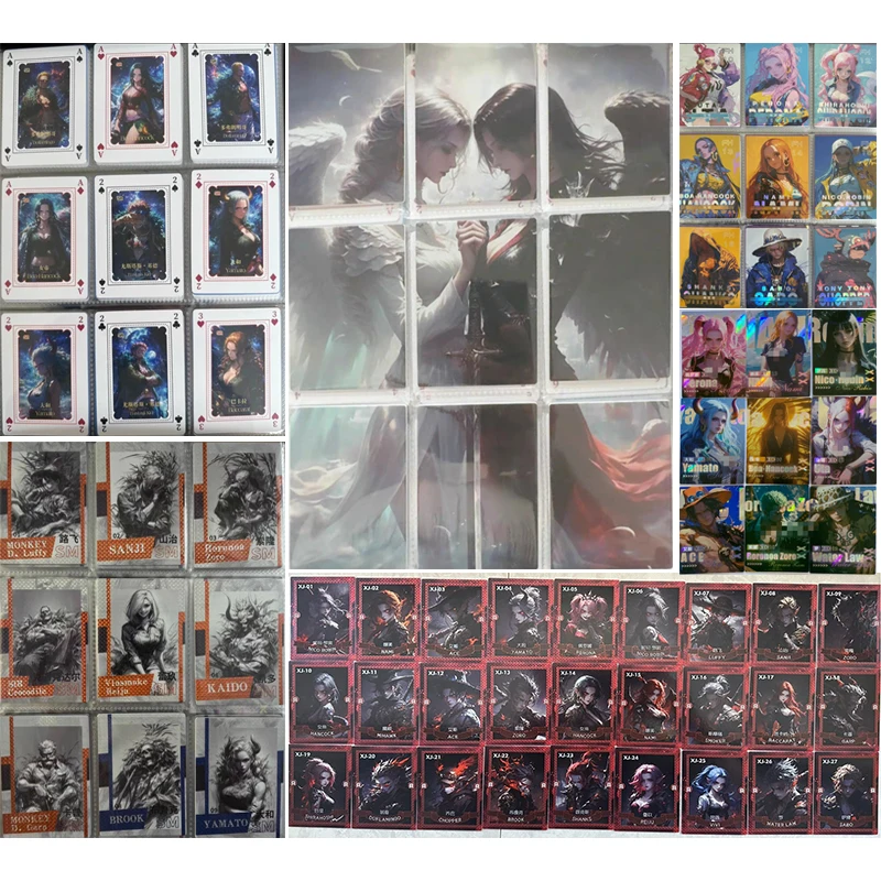 Anime One Piece FH XB XD XJ SR Series Collectible Cards Yamato Hancock Zoro Luffy Robin Perona Uta Shanks Birthday Gifts Toys