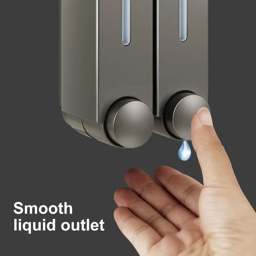 420ML Soap Dispenser Wall Mounted Manual shower soap dispenser Shower