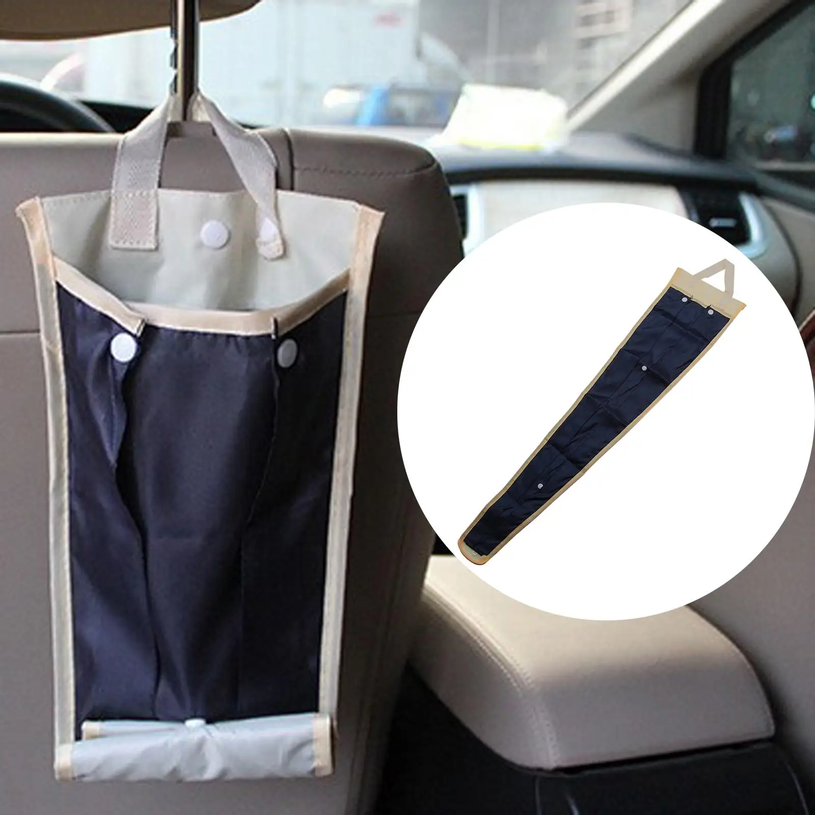 Umbrella Folding Adjustable Protector for Car Seat Back Wet