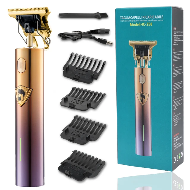 2022 USB Electric Hair Clippers Rechargeable Shaver Beard Trimmer Professional Men Hair Cutting Machine Beard Barber Hair Cut t9 Colorful1