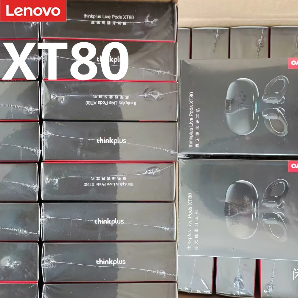 

Wholesale 10Pcs 5Pcs Original Thinkplus XT80 Sport Bluetooth Earphones Wireless Headphones with Mic Stereo Waterproof Earbuds