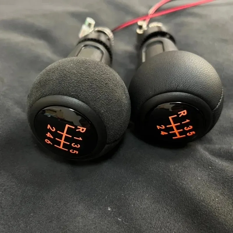 폭스바겐 아우디 스코다 5단 및 6단 수동 변속기용 LED 기어 표시등 1개(스웨이드)