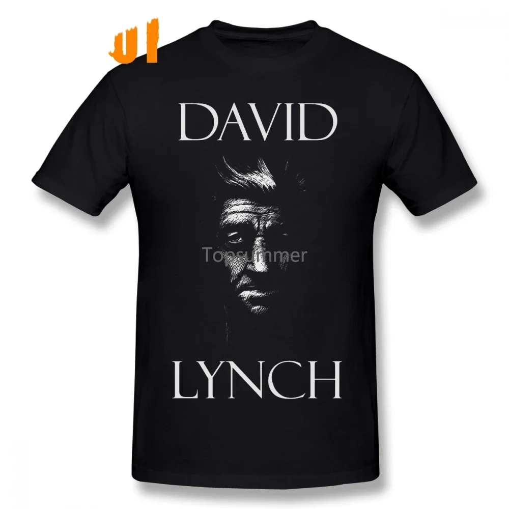 

Мужская футболка с 3D принтом 100% Cototn David Lynch, Мужская модная футболка с круглым вырезом
