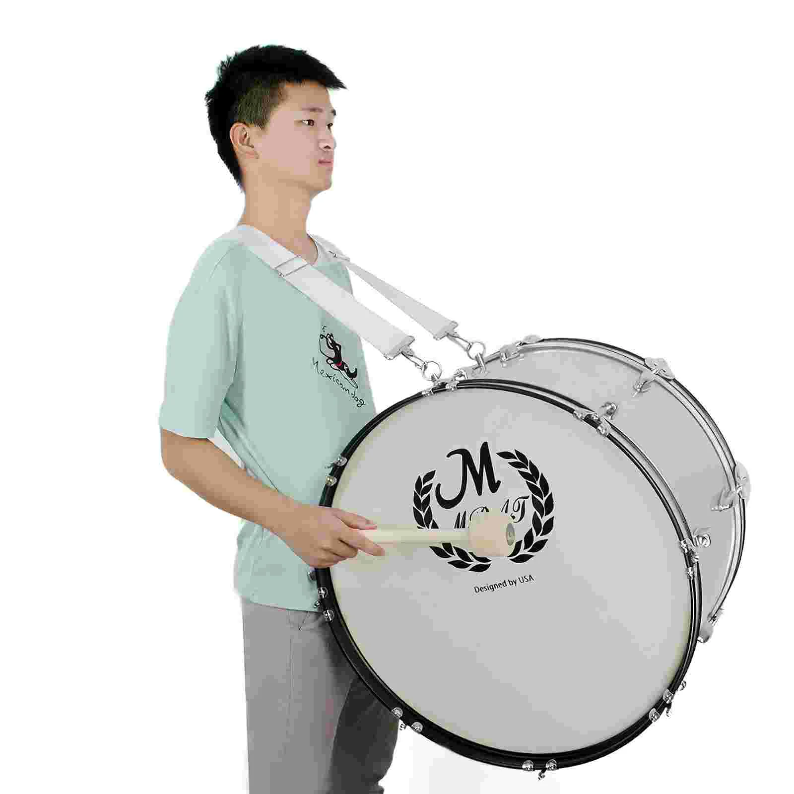 Drum Sling Strap Belt Adjustable Percussion Instrument Bass Drum Shoulder Belt Marching Strap Marching Bass
